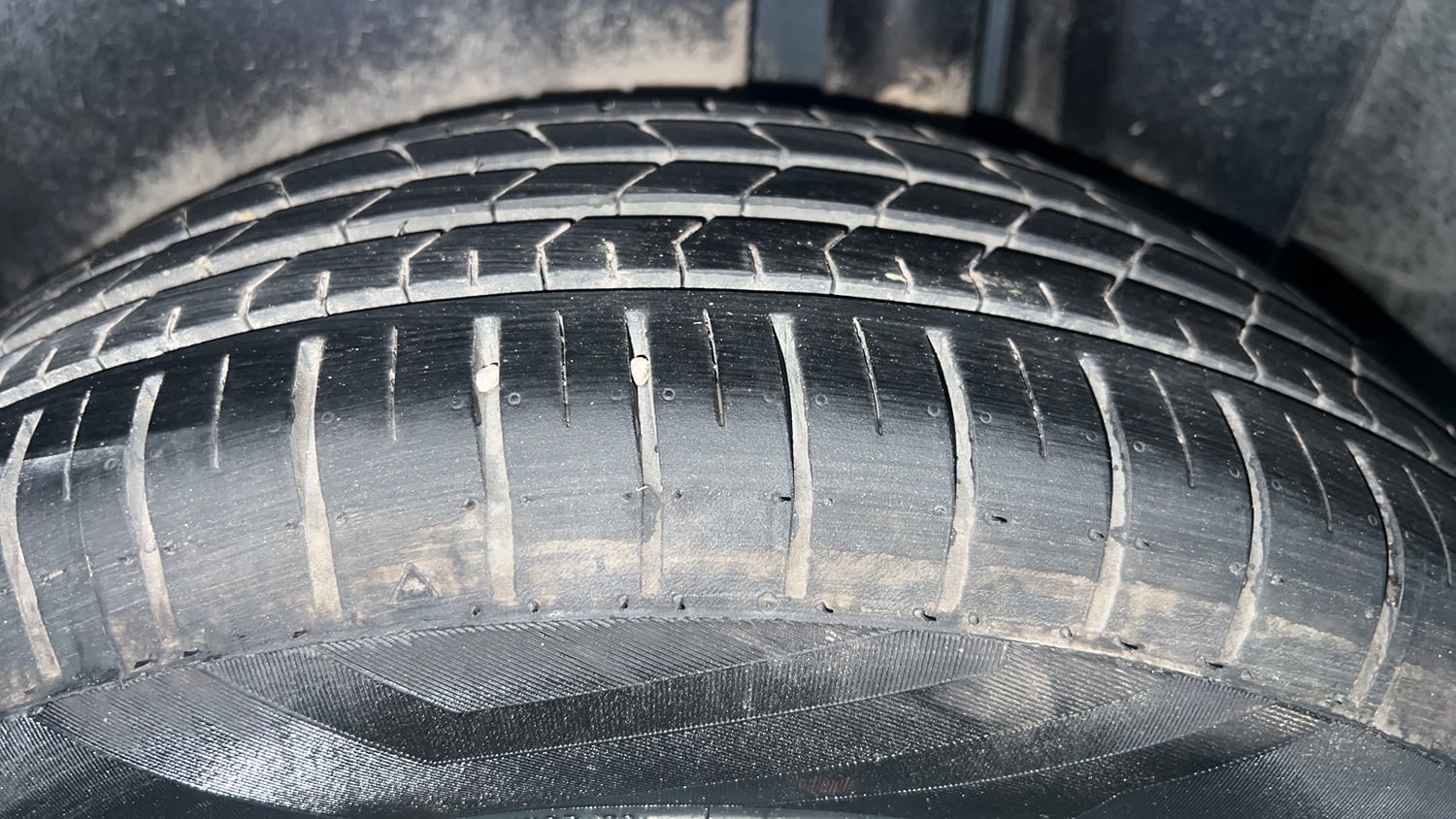 Used 2021 Maruti Suzuki Ciaz Zeta 1.5 Petrol Manual tyres LEFT REAR TYRE TREAD VIEW