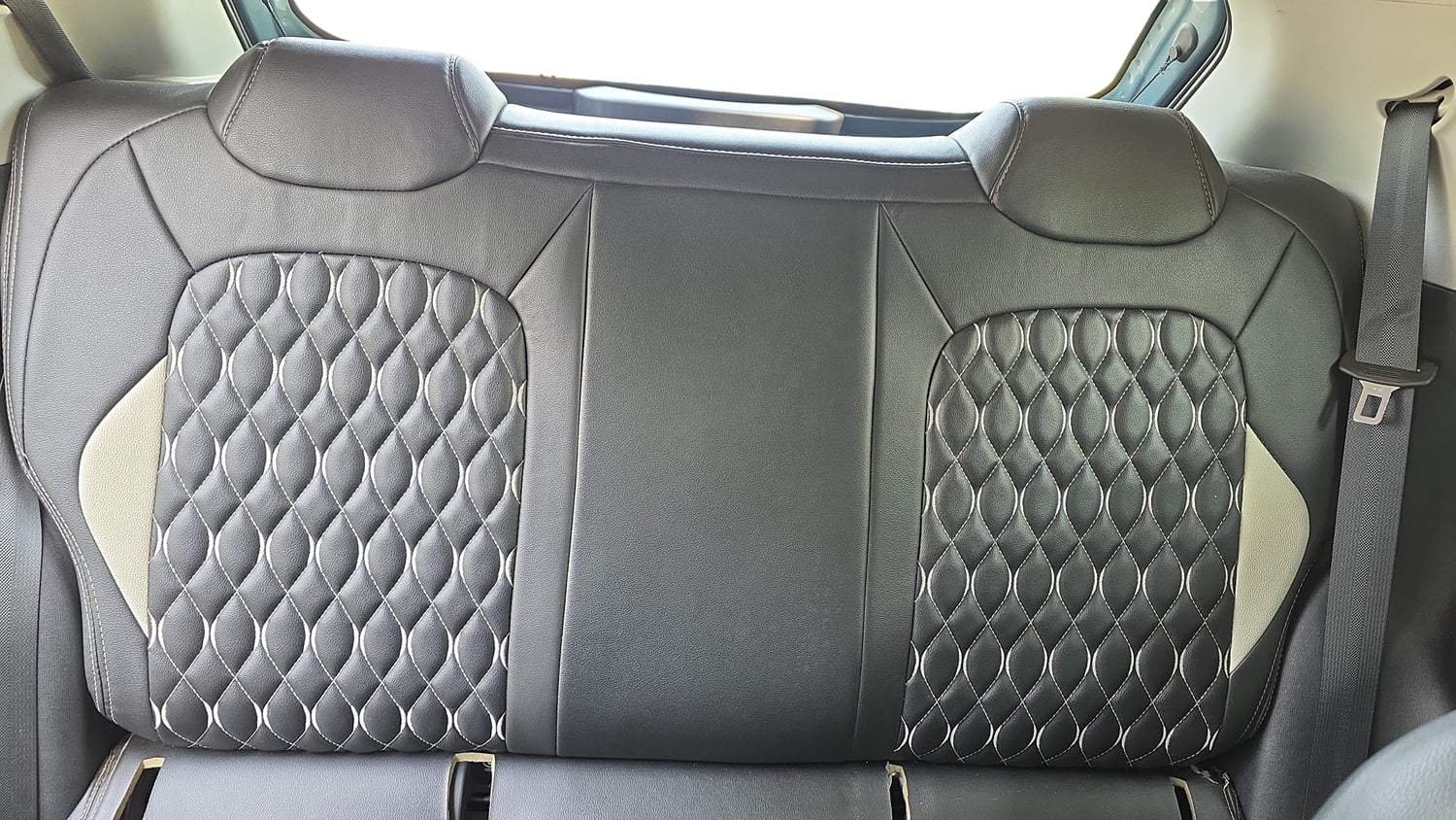 Used 2023 Tata Punch Accomplished MT Petrol Manual interior REAR SEAT CONDITION VIEW