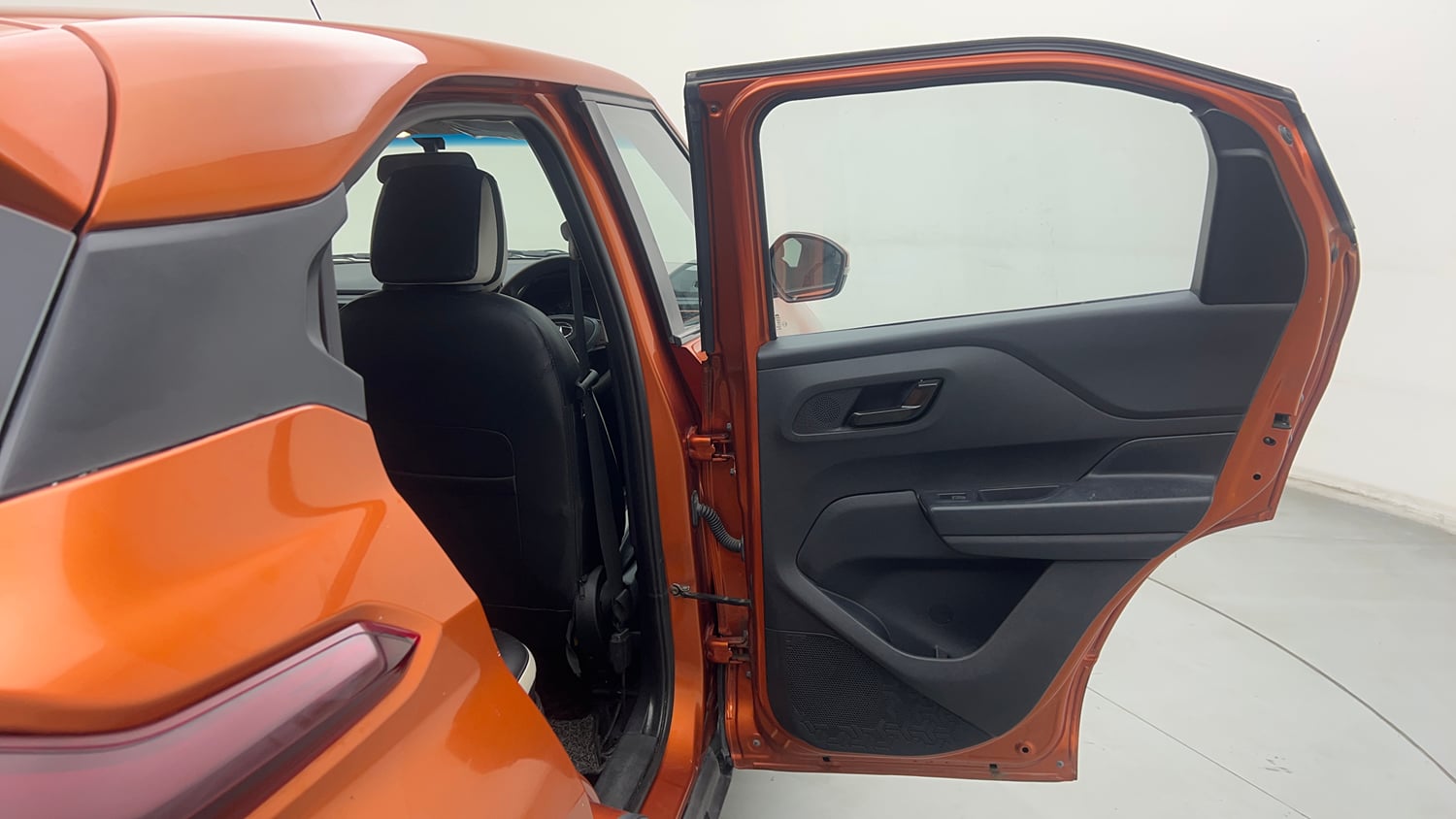 Used 2021 Tata Punch Adventure Rhythm Pack MT Petrol Manual interior RIGHT REAR DOOR OPEN VIEW