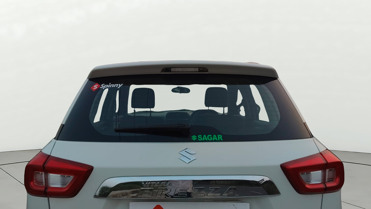 Used 2021 maruti-suzuki Vitara Brezza ZXi Petrol Manual exterior BACK WINDSHIELD VIEW