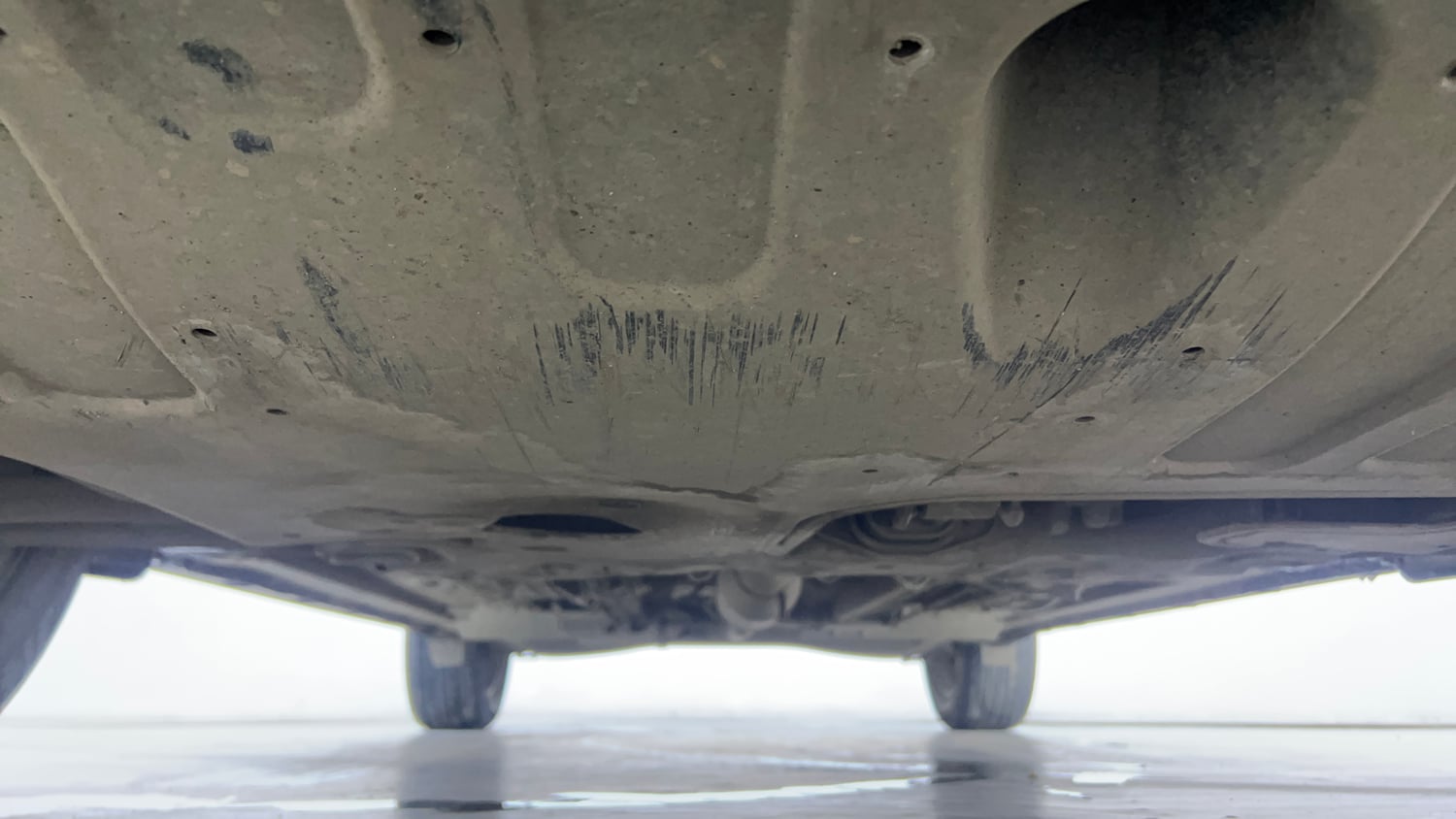 Used 2023 Kia Seltos HTX 1.5 Diesel AT Diesel Automatic extra FRONT LEFT UNDERBODY VIEW