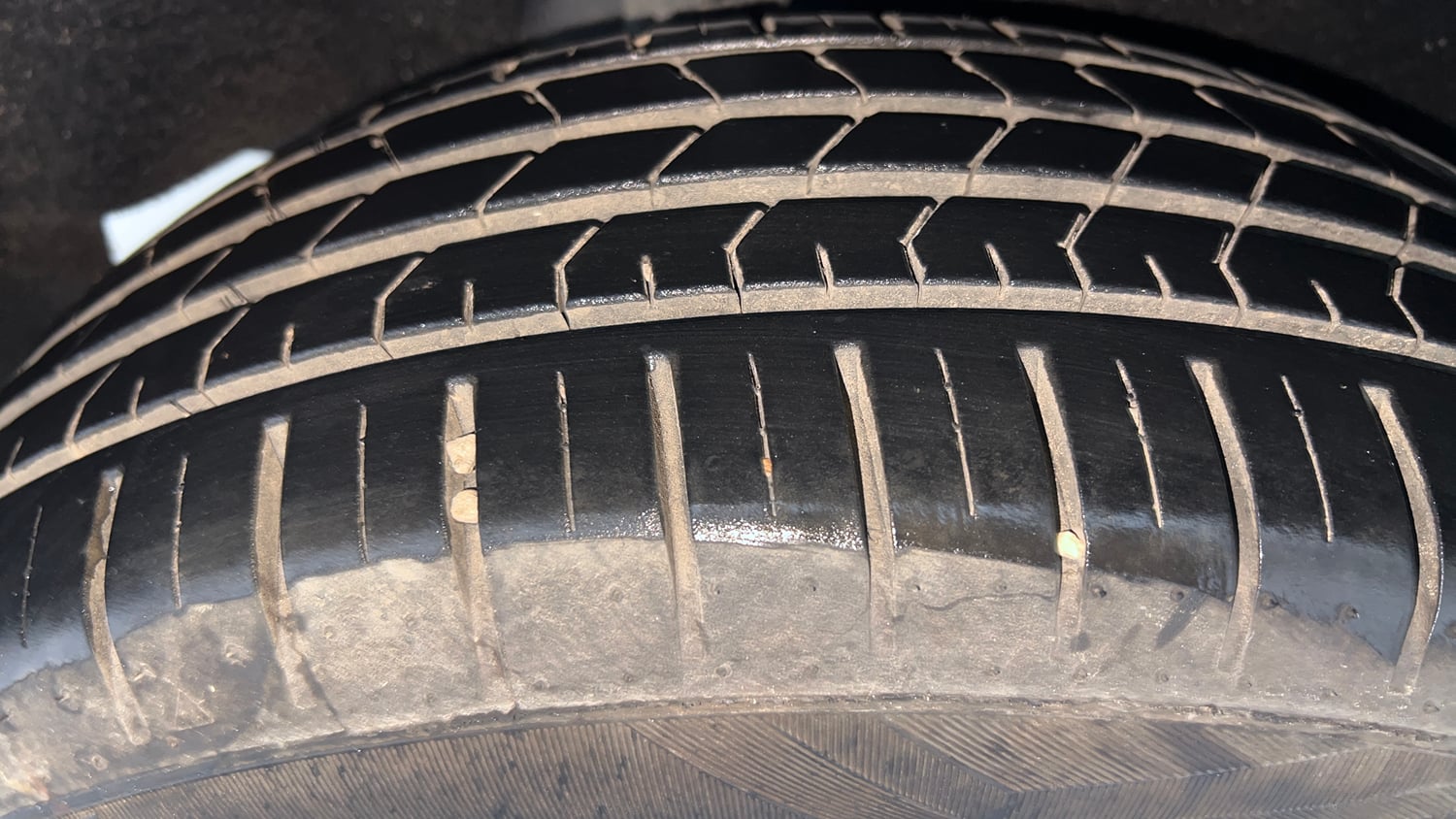 Used 2020 Maruti Suzuki Baleno Alpha Automatic Petrol Automatic tyres RIGHT REAR TYRE TREAD VIEW
