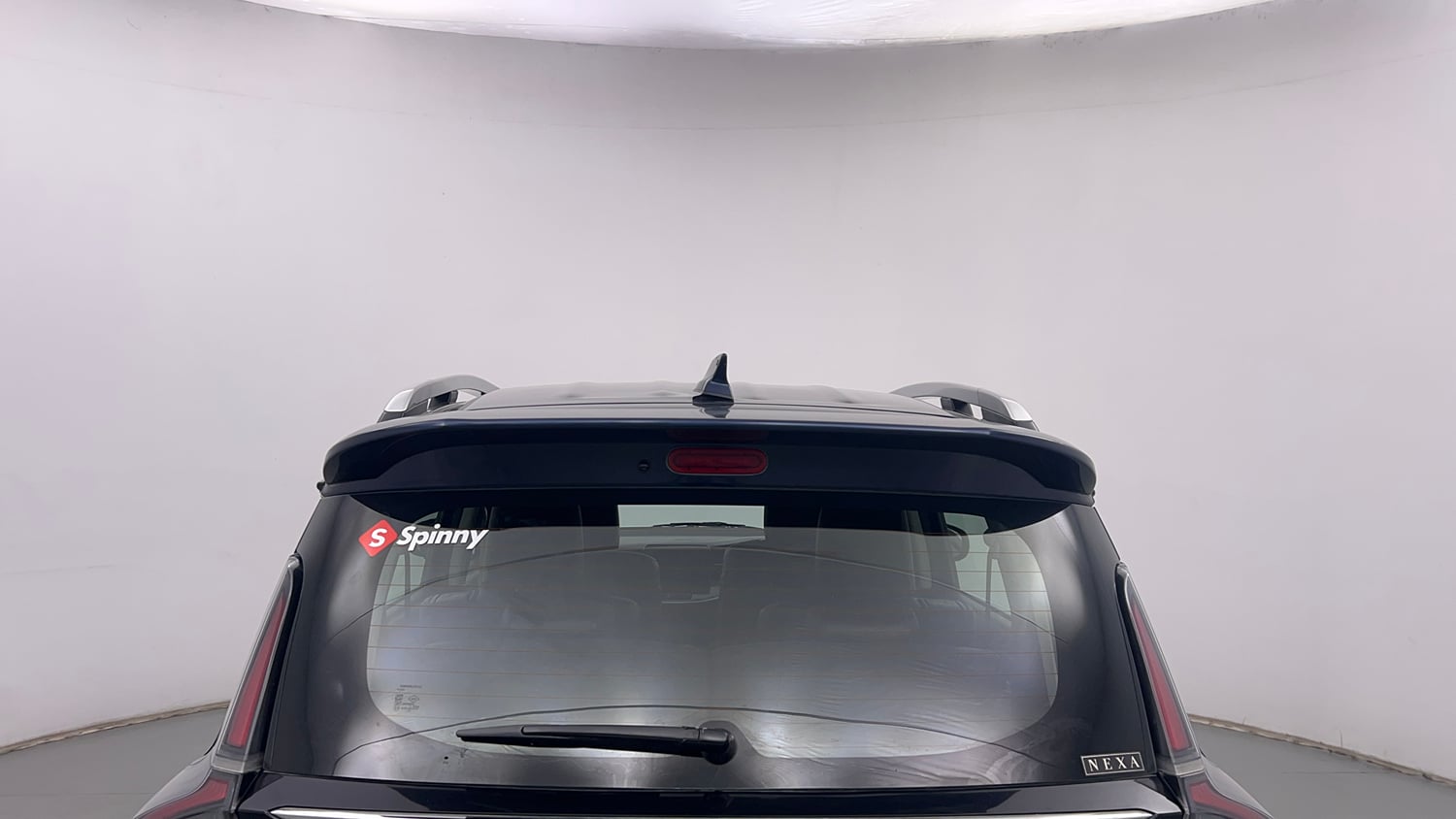 Used 2022 Maruti Suzuki XL6 Alpha Plus AT Petrol Petrol Automatic exterior BACK WINDSHIELD VIEW