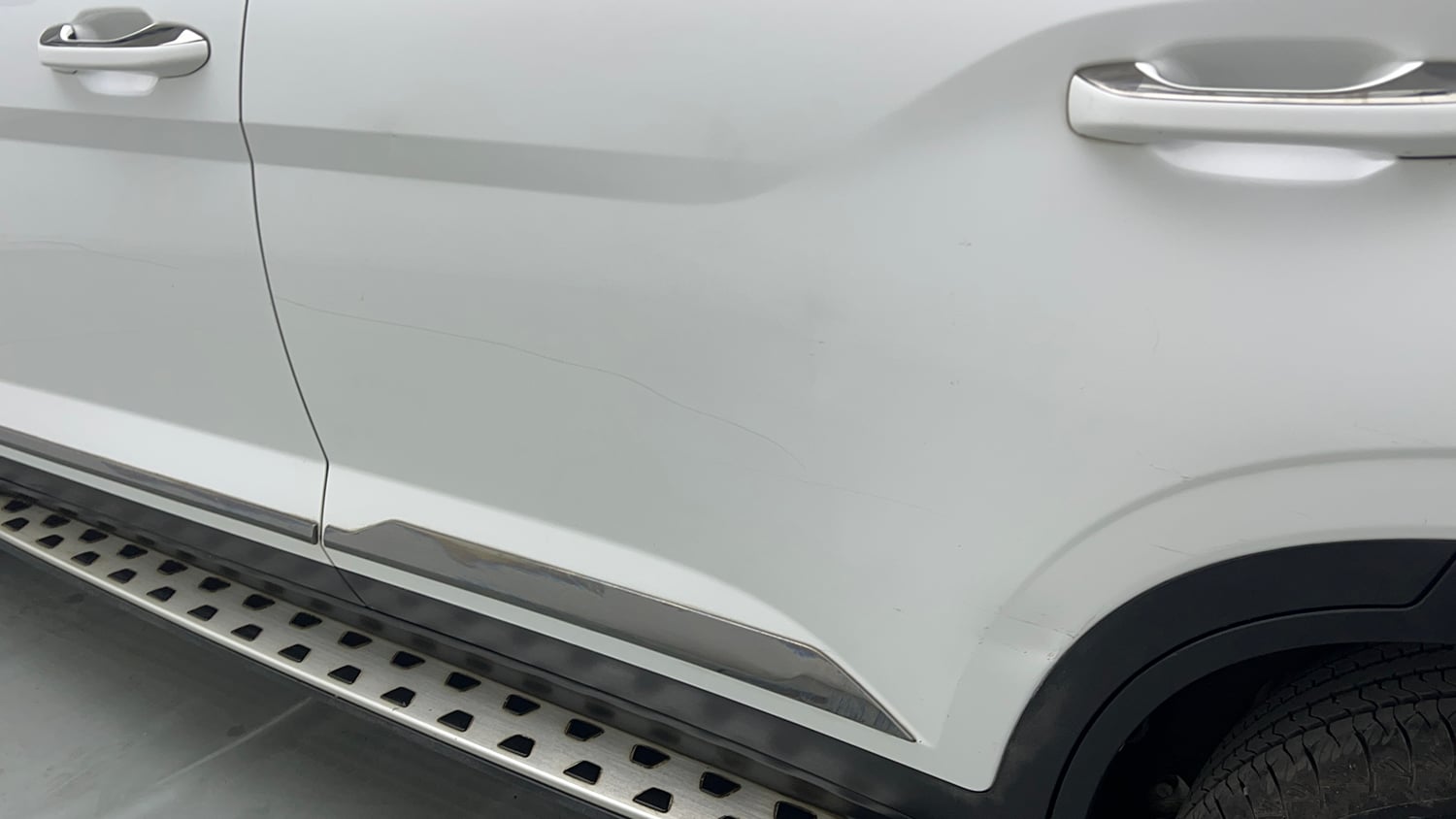 Used 2022 Hyundai Alcazar Signature (O) 6 STR 1.5 Diesel AT Diesel Automatic dents MINOR DENT