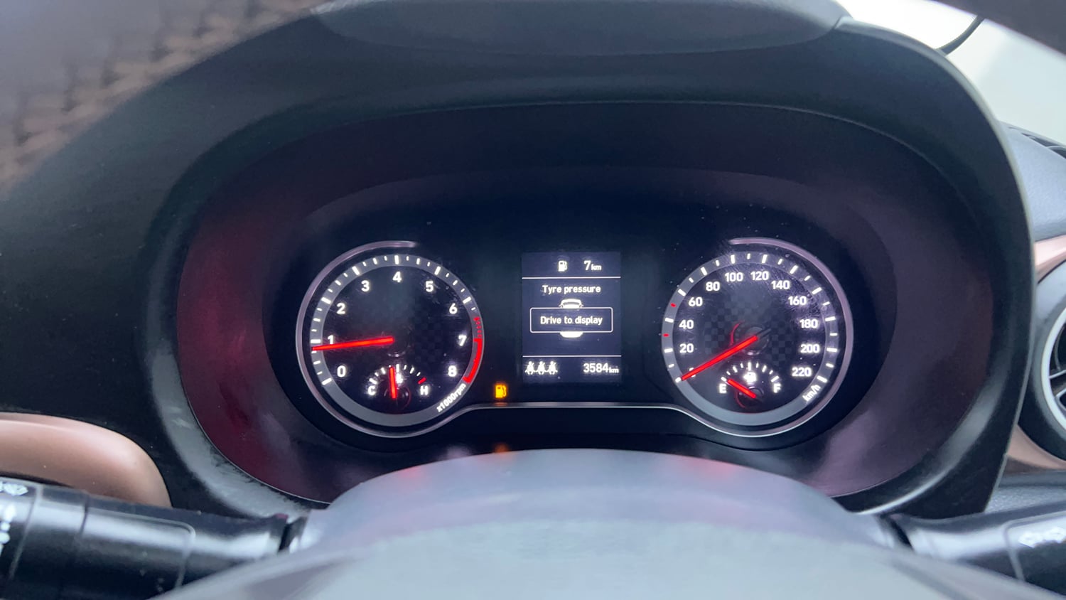 Used 2025 Hyundai Aura S 1.2 Petrol Petrol Manual interior CLUSTERMETER VIEW