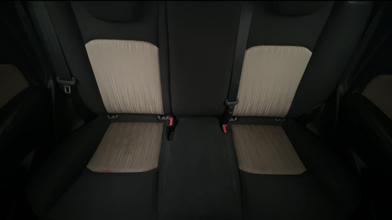 Used 2025 Toyota Glanza V AMT Petrol Automatic interior REAR SEAT CONDITION VIEW