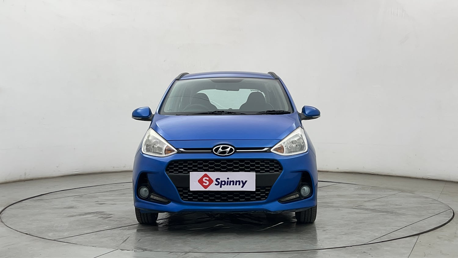 Used 2019 Hyundai Grand i10 Sportz 1.2 Kappa VTVT Petrol Manual exterior FRONT VIEW