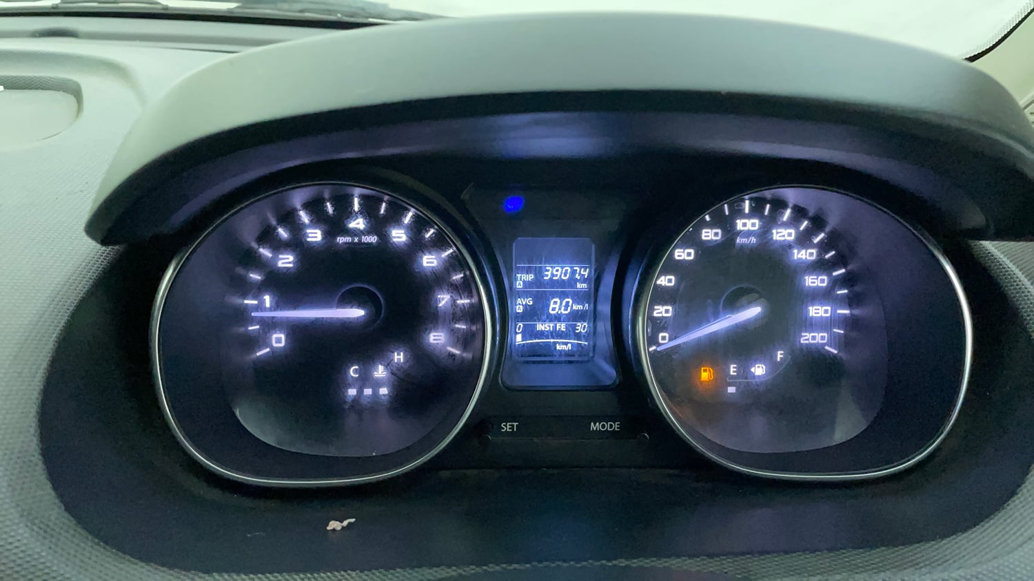 Used 2018 Tata Tiago Revotron XZ Petrol Manual interior CLUSTERMETER VIEW