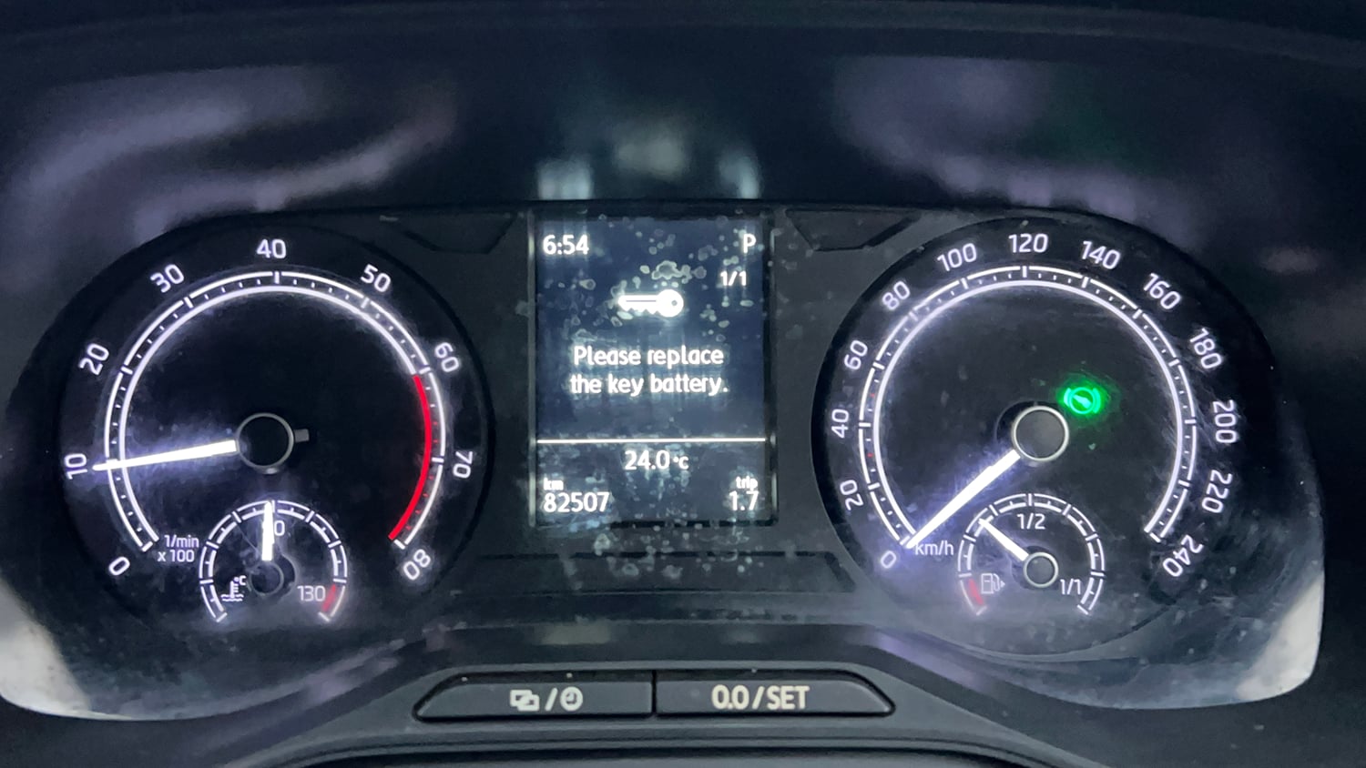 Used 2022 Skoda Kushaq Style 1.0L TSI AT Petrol Automatic interior CLUSTERMETER VIEW