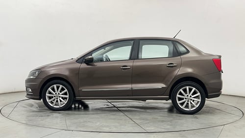 Used 2017 Volkswagen Ameo Highline Plus 1.5L AT (D)16 Alloy Diesel Automatic exterior LEFT SIDE VIEW