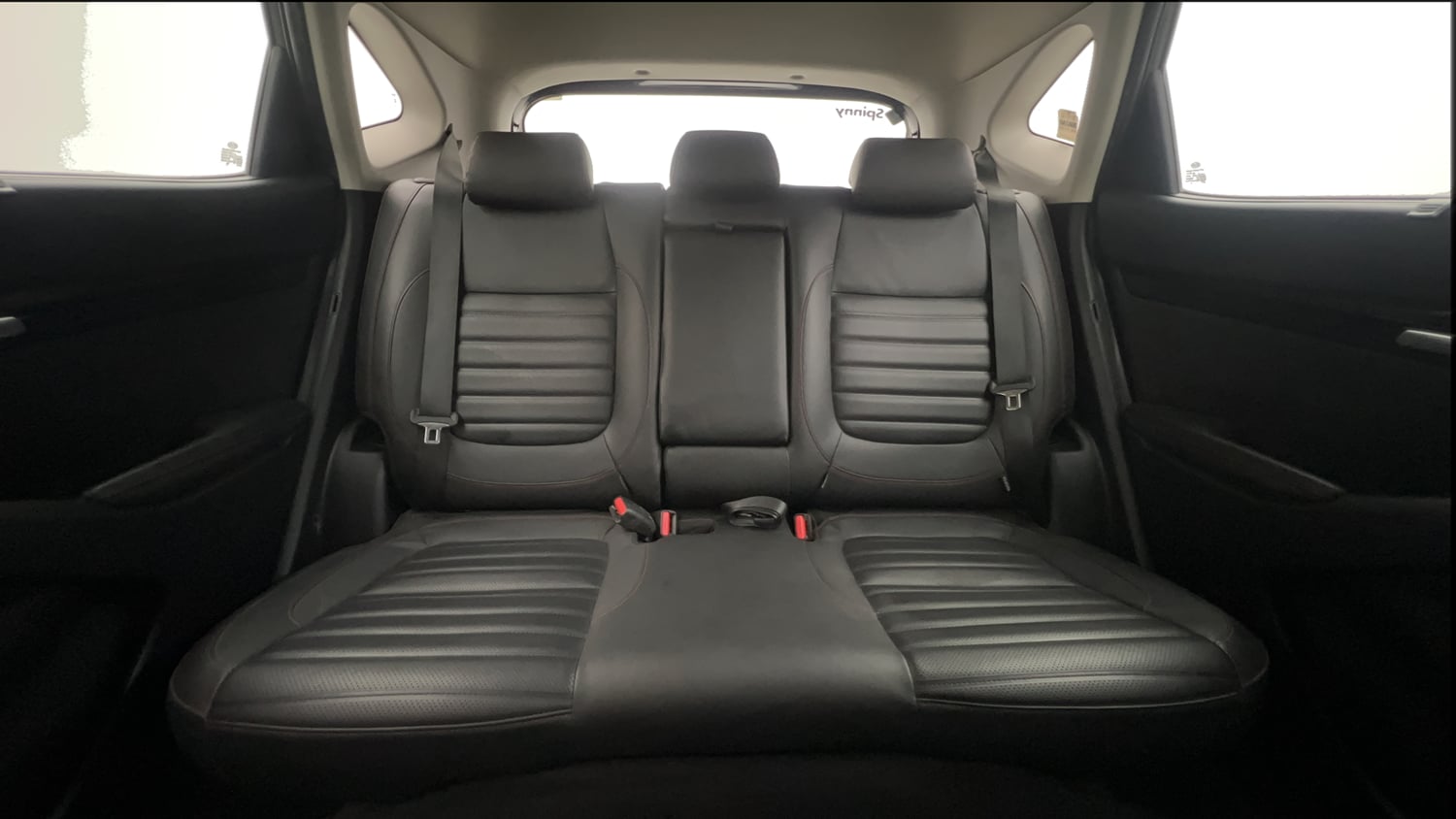 Used 2021 Kia Seltos GTX Plus 1.4 DCT Petrol Automatic interior REAR SEAT CONDITION VIEW