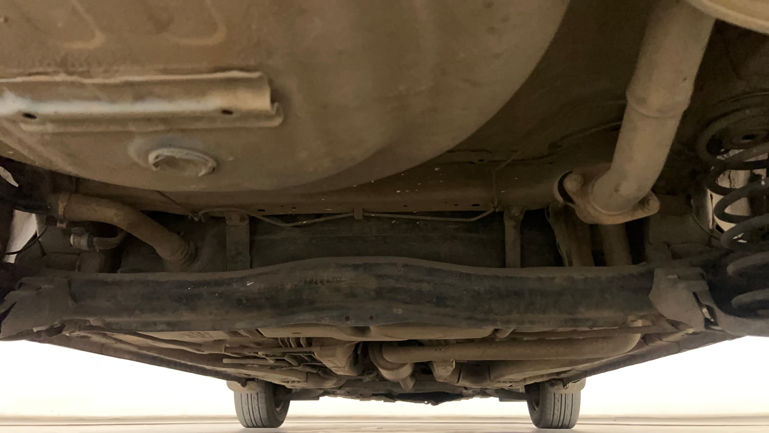 Used 2016 Honda Amaze 1.5 S i-DTEC Diesel Manual extra REAR UNDERBODY VIEW (TAKEN FROM REAR)