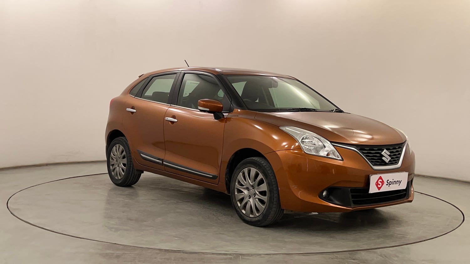 Used 2017 Maruti Suzuki Baleno Zeta 1.2 Petrol Manual exterior RIGHT FRONT CORNER VIEW