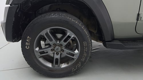 Used 2020 mahindra Thar LX Hard Top Petrol AT 4WD Petrol Automatic tyres LEFT FRONT TYRE RIM VIEW