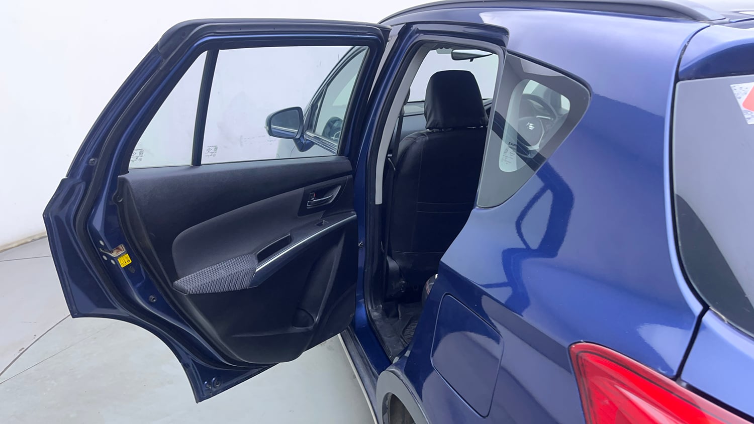Used 2018 Maruti Suzuki S-Cross Zeta 1.3 Diesel Manual interior LEFT REAR DOOR OPEN VIEW