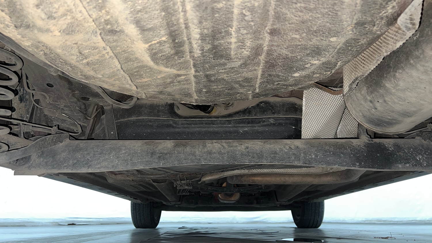 Used 2019 Ford Freestyle Titanium Plus 1.2 Ti-VCT Petrol Manual extra REAR UNDERBODY VIEW (TAKEN FROM REAR)