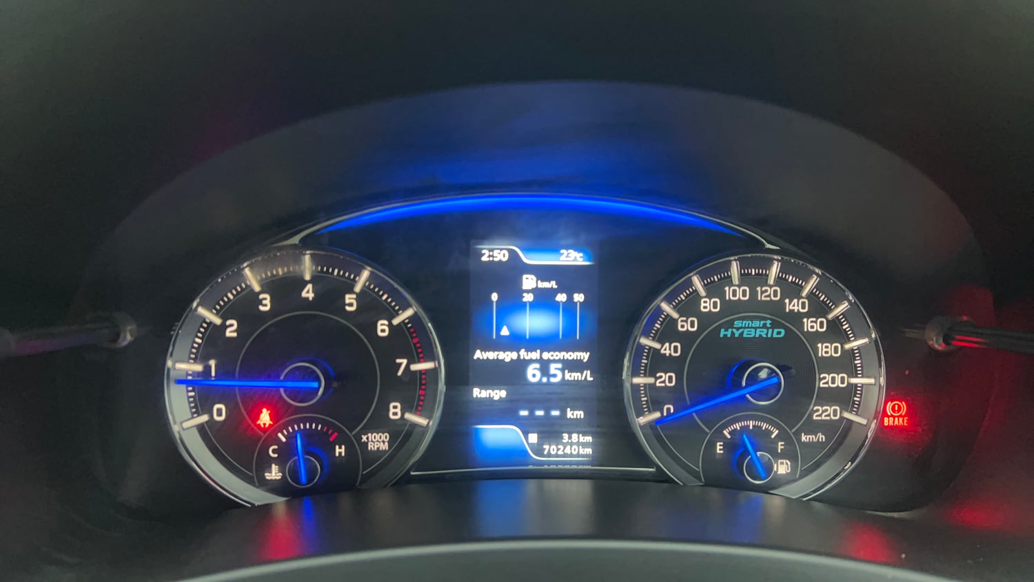 Used 2021 Maruti Suzuki Ciaz Zeta 1.5 Petrol Manual interior CLUSTERMETER VIEW