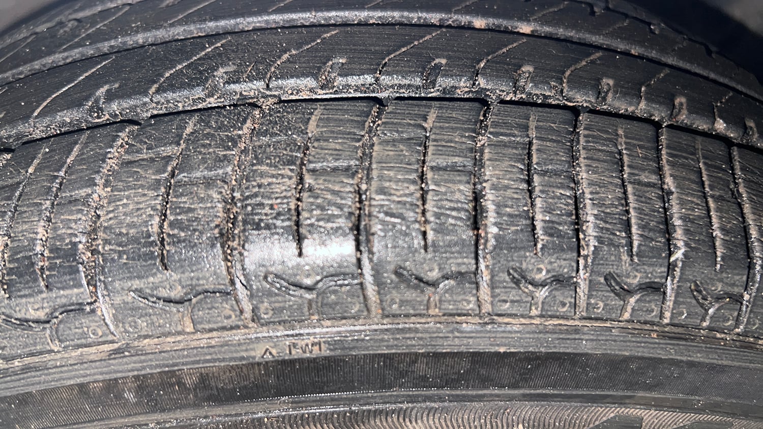 Used 2022 Hyundai Santro Sportz Petrol Manual tyres RIGHT FRONT TYRE TREAD VIEW