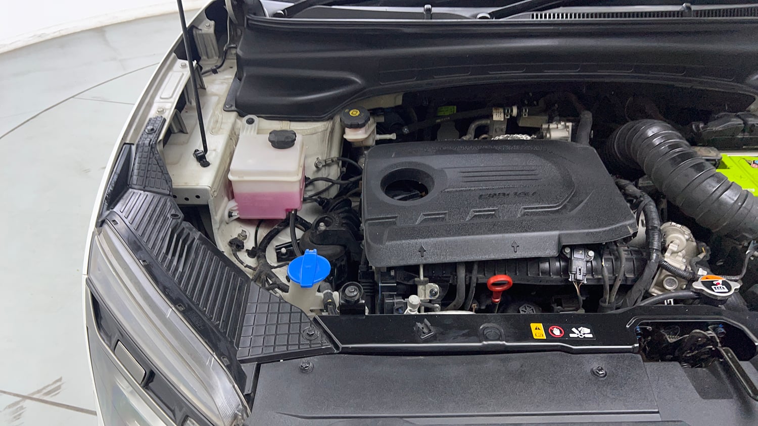 Used 2022 Hyundai Alcazar Signature (O) 6 STR 1.5 Diesel AT Diesel Automatic engine ENGINE RIGHT SIDE VIEW