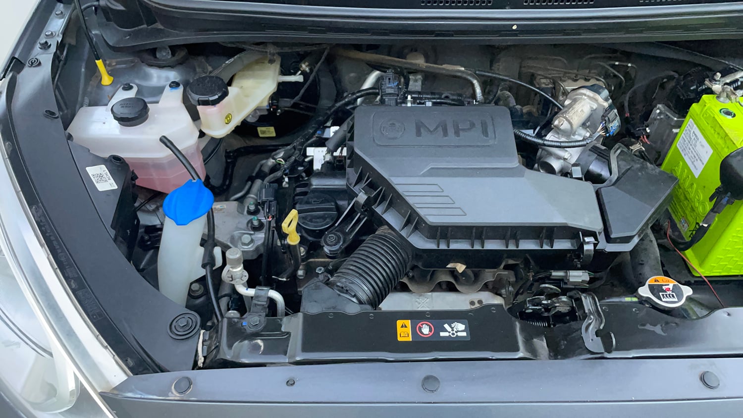 Used 2021 Hyundai Santro Magna Petrol Manual engine ENGINE RIGHT SIDE VIEW