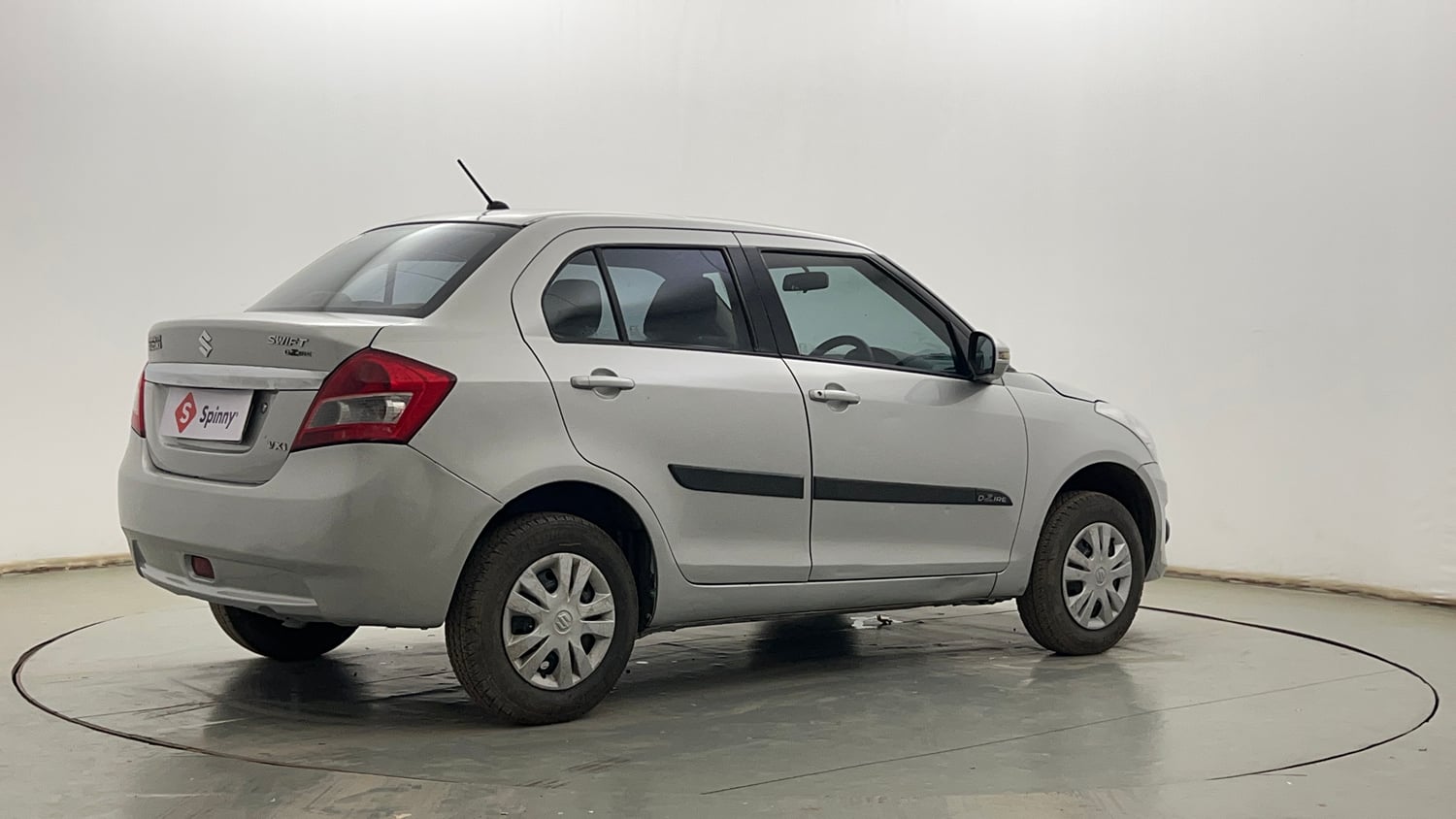 Used 2012 Maruti Suzuki Swift Dzire VXI Petrol Manual exterior RIGHT REAR CORNER VIEW