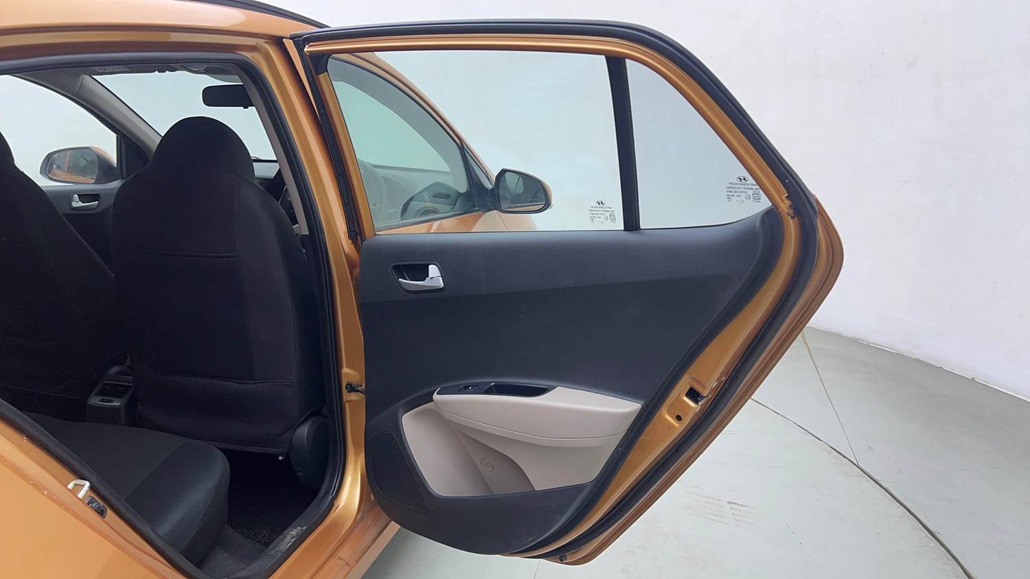 Used 2016 Hyundai Grand i10 Asta 1.2 Kappa VTVT Petrol Manual interior RIGHT REAR DOOR OPEN VIEW