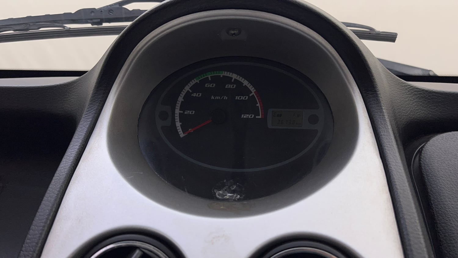 Used 2013 Tata Nano CX Petrol Manual interior CLUSTERMETER VIEW