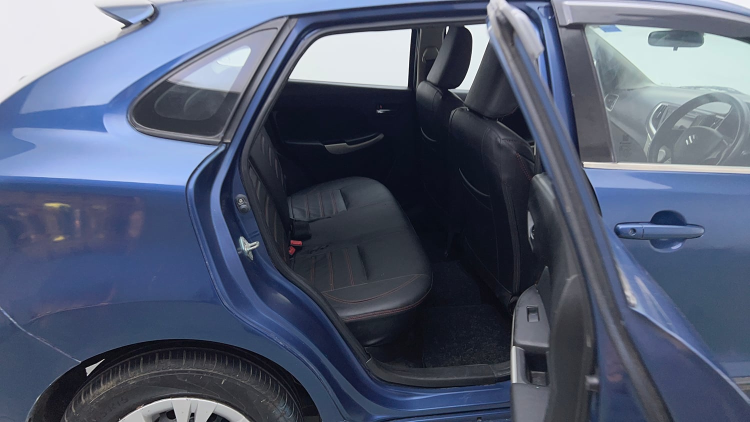 Used 2016 Maruti Suzuki Baleno Delta 1.2 Petrol Manual interior RIGHT SIDE REAR DOOR CABIN VIEW