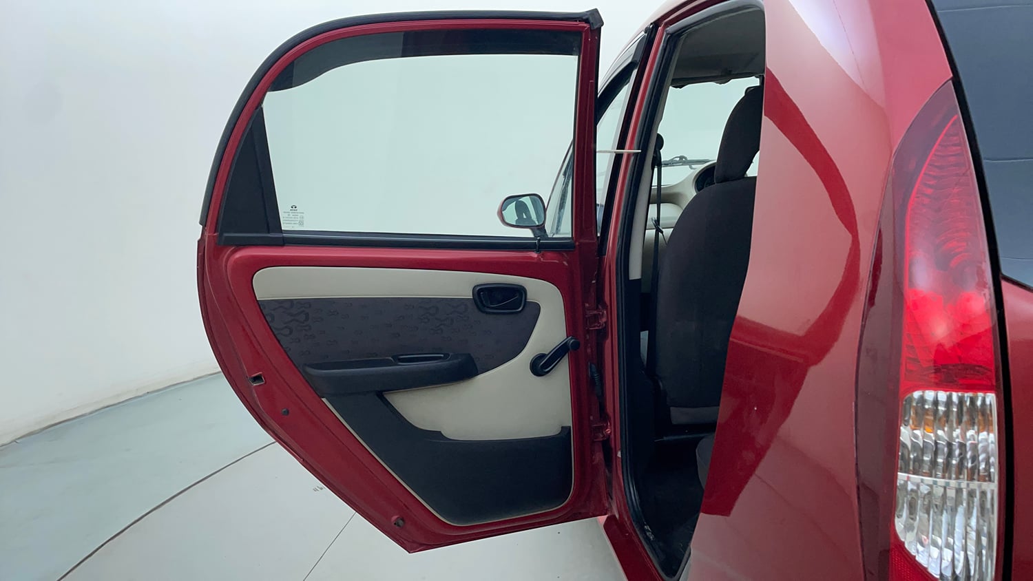 Used 2017 Tata Nano Twist XTA Petrol Automatic interior LEFT REAR DOOR OPEN VIEW