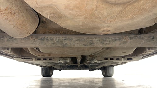 Used 2017 Volkswagen Ameo Highline Plus 1.5L AT (D)16 Alloy Diesel Automatic extra REAR UNDERBODY VIEW (TAKEN FROM REAR)