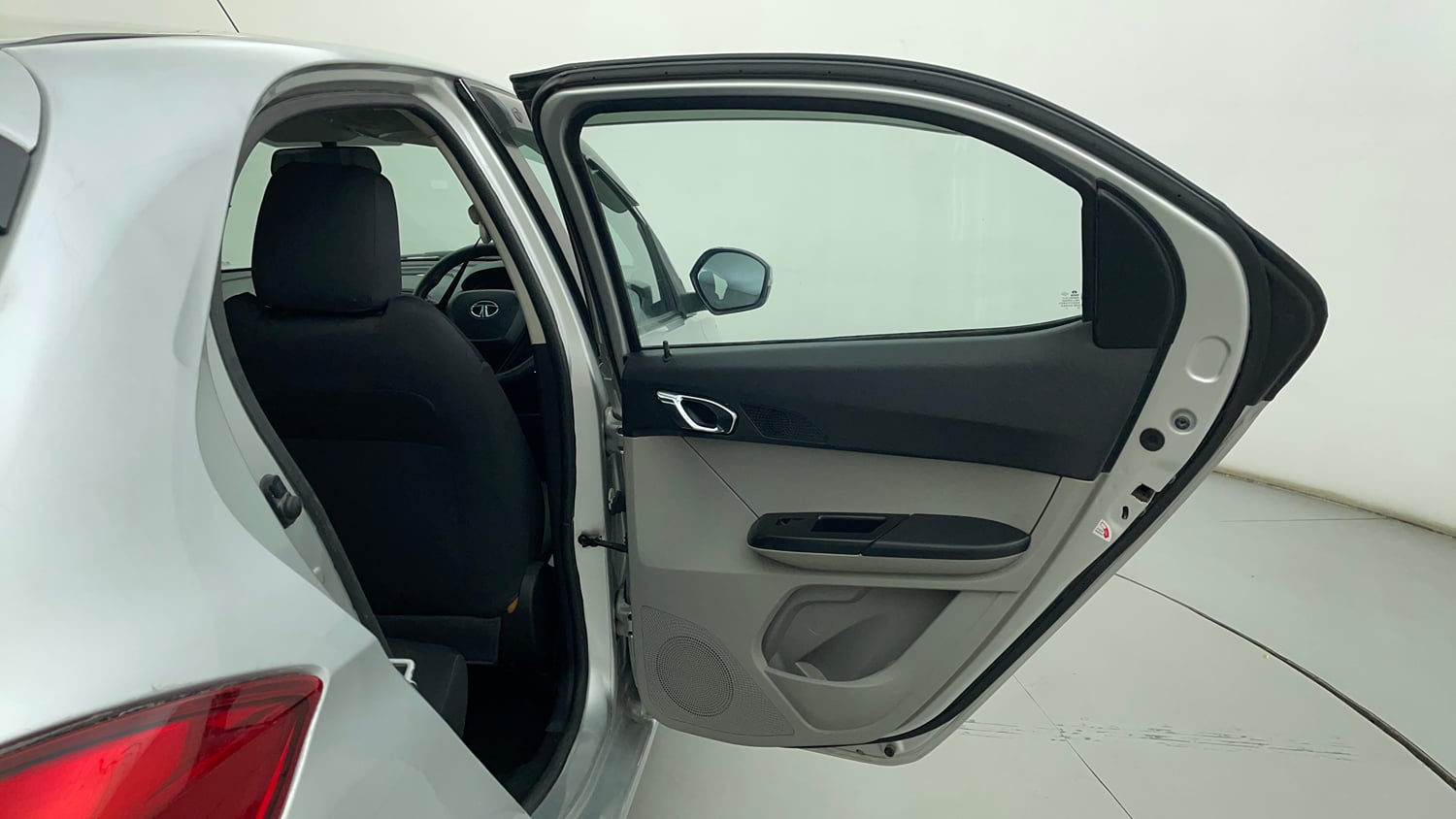 Used 2018 Tata Tiago Revotron XZ Petrol Manual interior RIGHT REAR DOOR OPEN VIEW