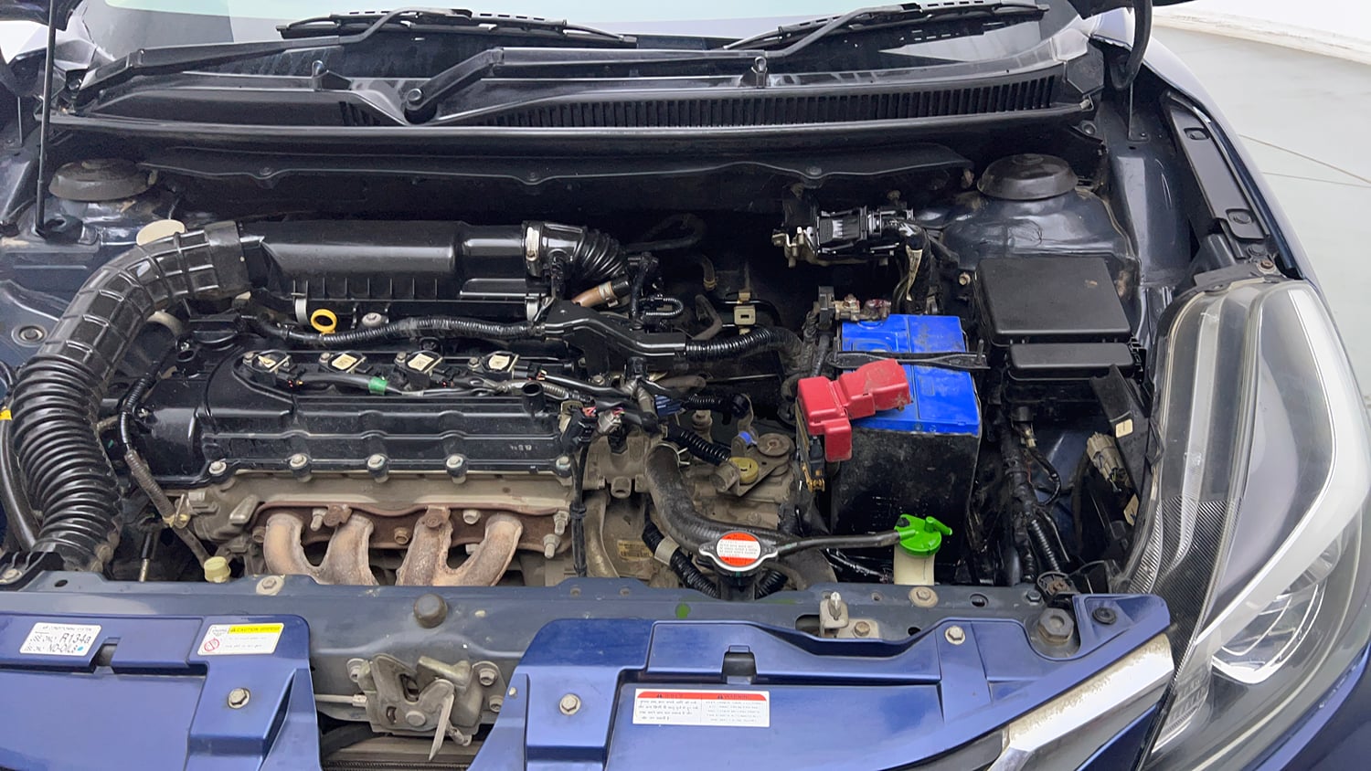 Used 2019 Maruti Suzuki Baleno Zeta 1.2 Petrol Manual engine ENGINE LEFT SIDE VIEW