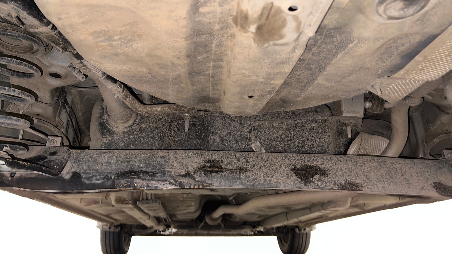 Used 2022 Hyundai Santro Sportz Petrol Manual extra REAR UNDERBODY VIEW (TAKEN FROM REAR)