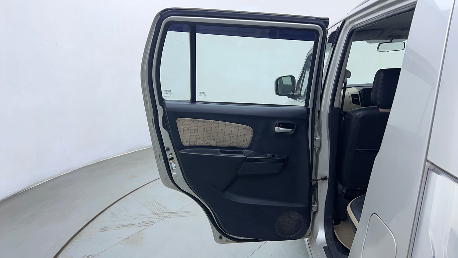Used 2018 Maruti Suzuki Wagon R VXI+ (O) Petrol Manual interior LEFT REAR DOOR OPEN VIEW