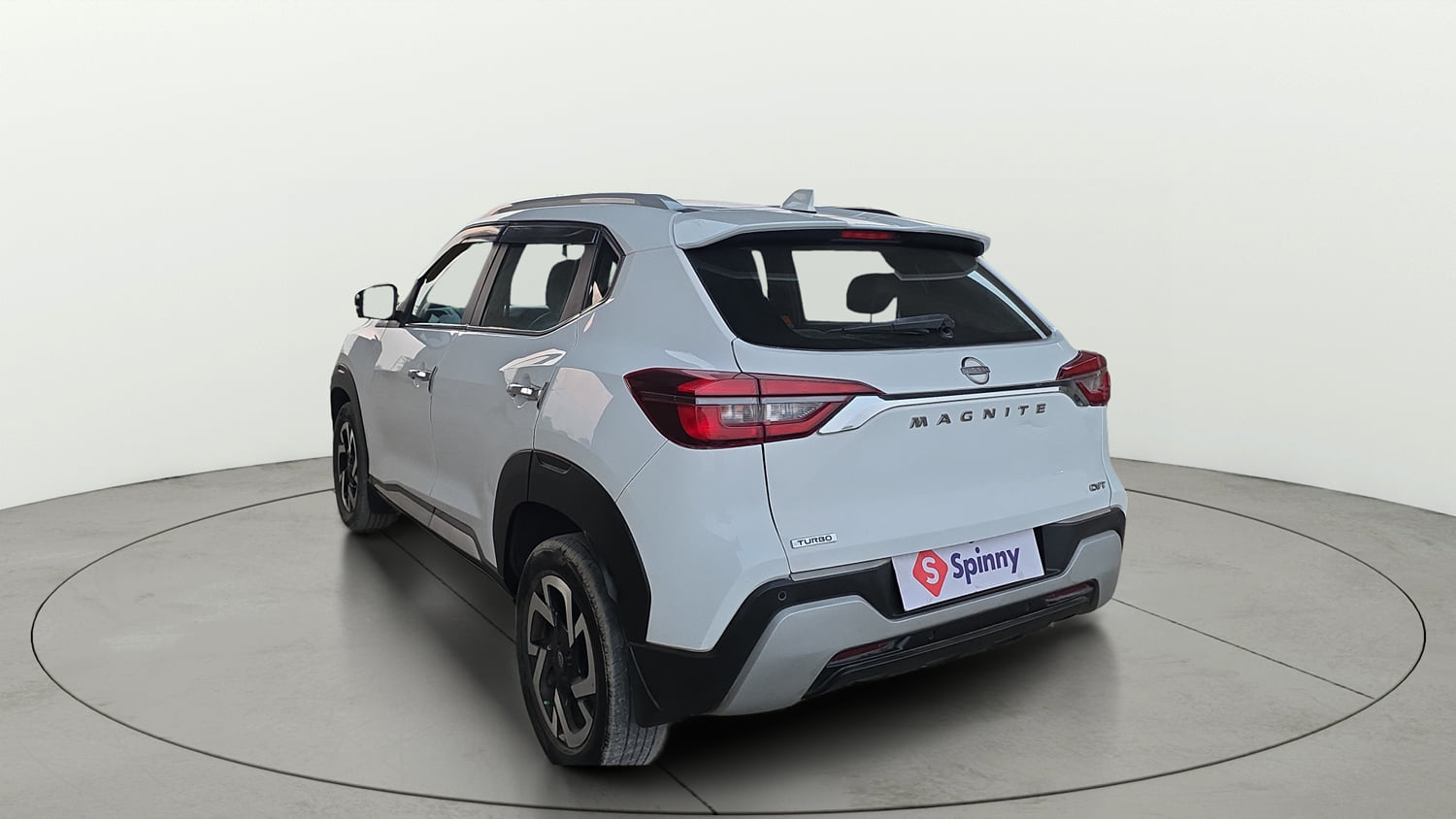 Used 2022 Nissan Magnite XV Premium Turbo CVT Petrol Automatic exterior LEFT REAR CORNER VIEW