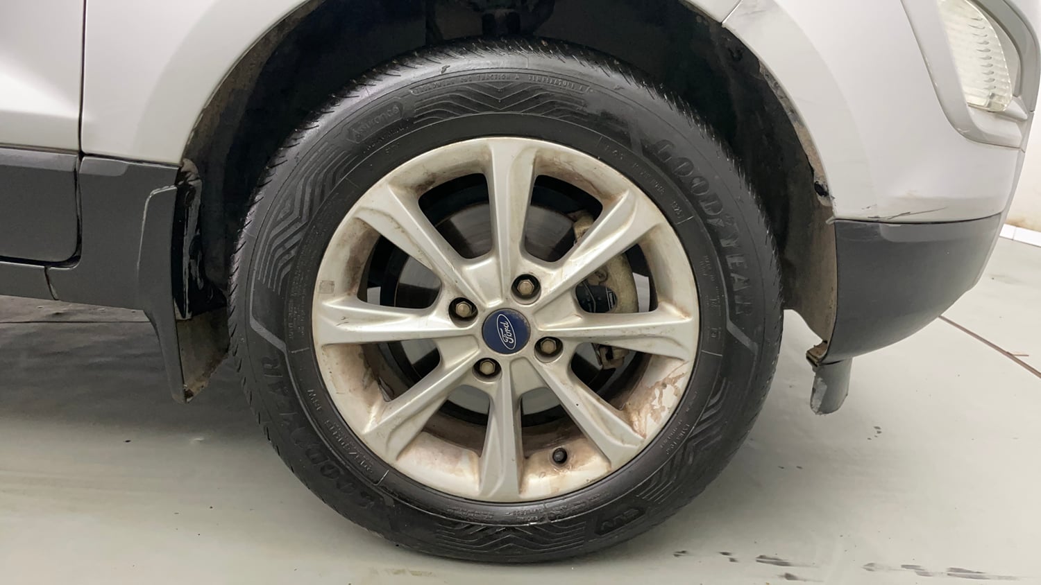 Used 2019 Ford EcoSport Titanium 1.5L TDCi Diesel Manual tyres RIGHT FRONT TYRE RIM VIEW