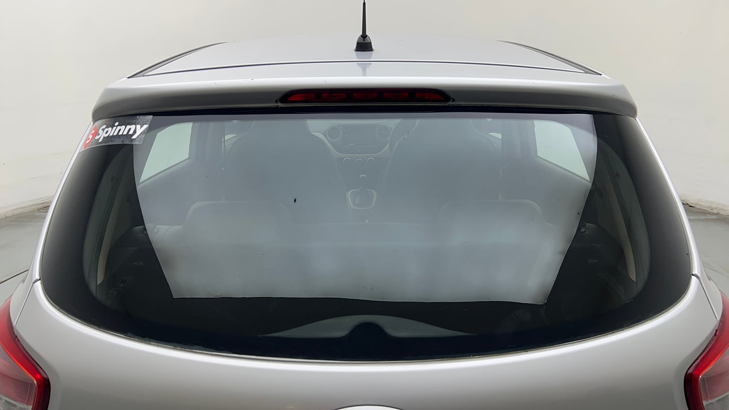 Used 2013 Hyundai Grand i10 Magna 1.2 Kappa VTVT Petrol Manual exterior BACK WINDSHIELD VIEW