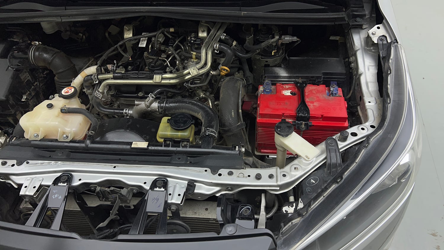 Used 2018 Toyota Innova Crysta 2.4 G 7 STR Diesel Manual engine ENGINE LEFT SIDE VIEW