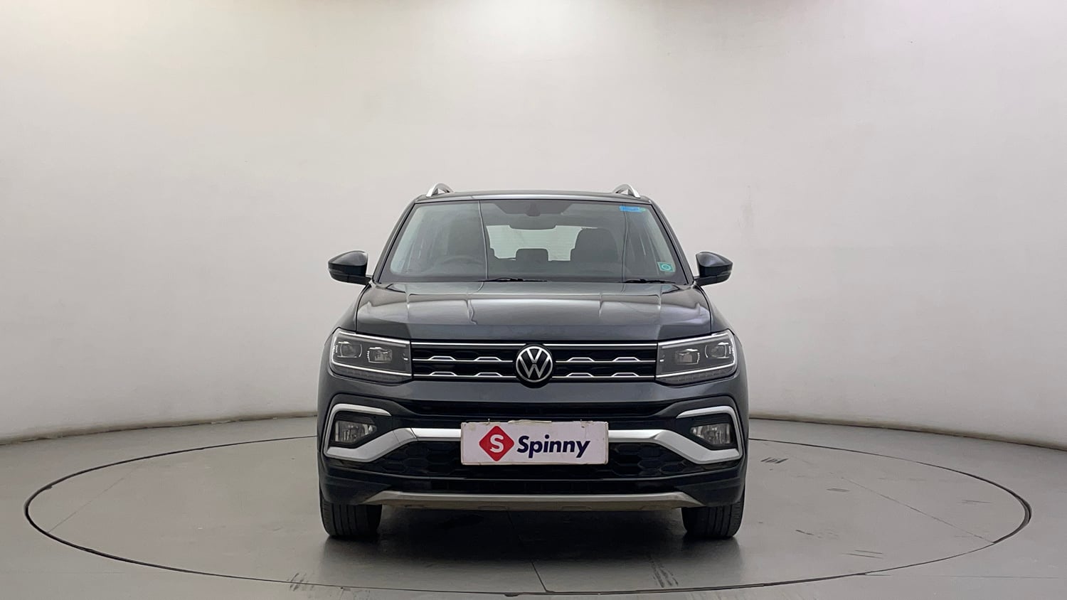 Used 2022 Volkswagen Taigun Topline 1.0 TSI MT Petrol Manual exterior FRONT VIEW
