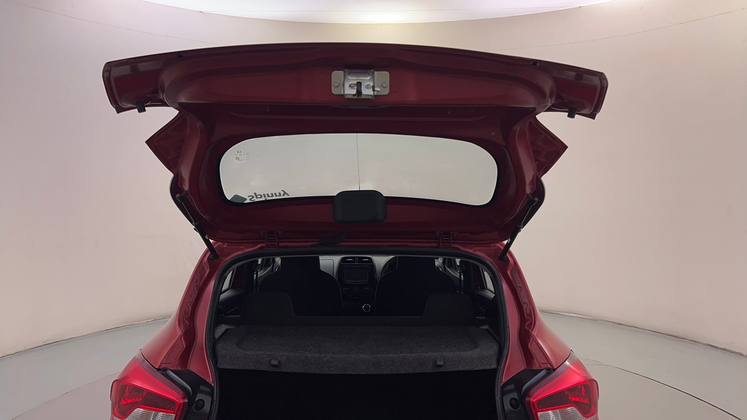 Used 2017 Renault Kwid 1.0 RXT AMT Petrol Automatic interior DICKY DOOR OPEN VIEW