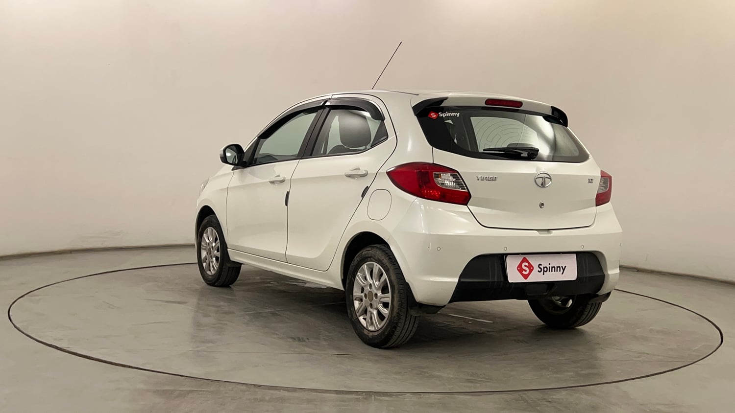 Used 2018 Tata Tiago Revotron XZ Petrol Manual exterior LEFT REAR CORNER VIEW