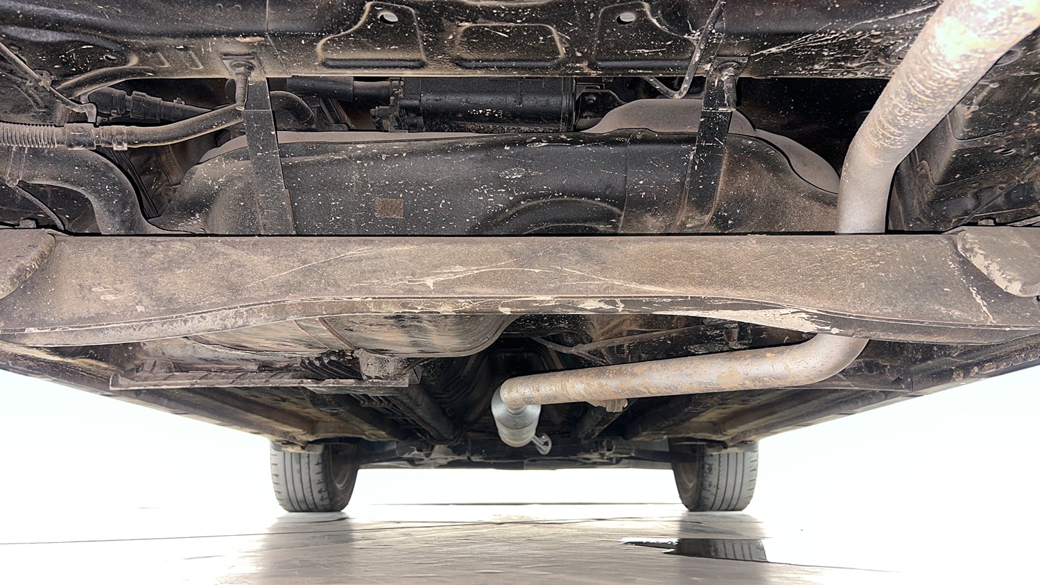 Used 2021 Kia Seltos GTX Plus 1.4 DCT Petrol Automatic extra REAR UNDERBODY VIEW (TAKEN FROM REAR)