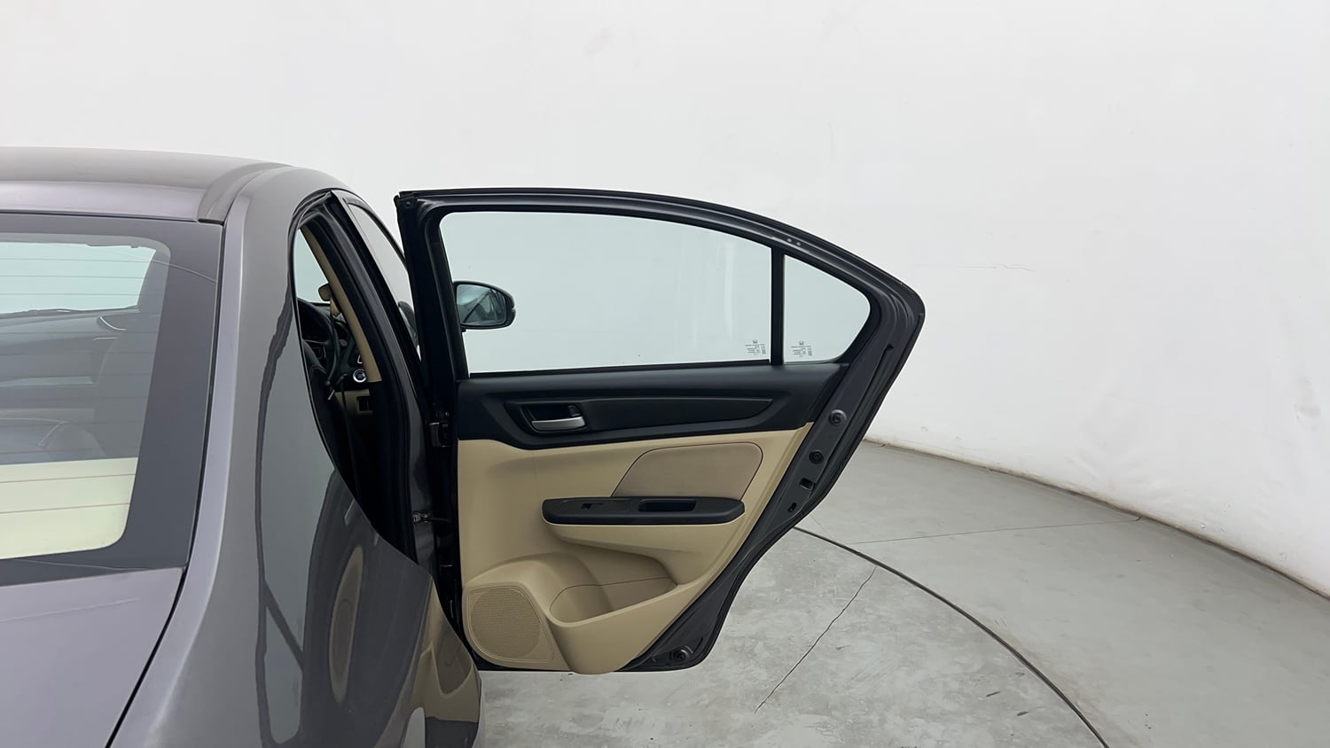 Used 2019 Honda Amaze 1.2 VX CVT Petrol Petrol Automatic interior RIGHT REAR DOOR OPEN VIEW
