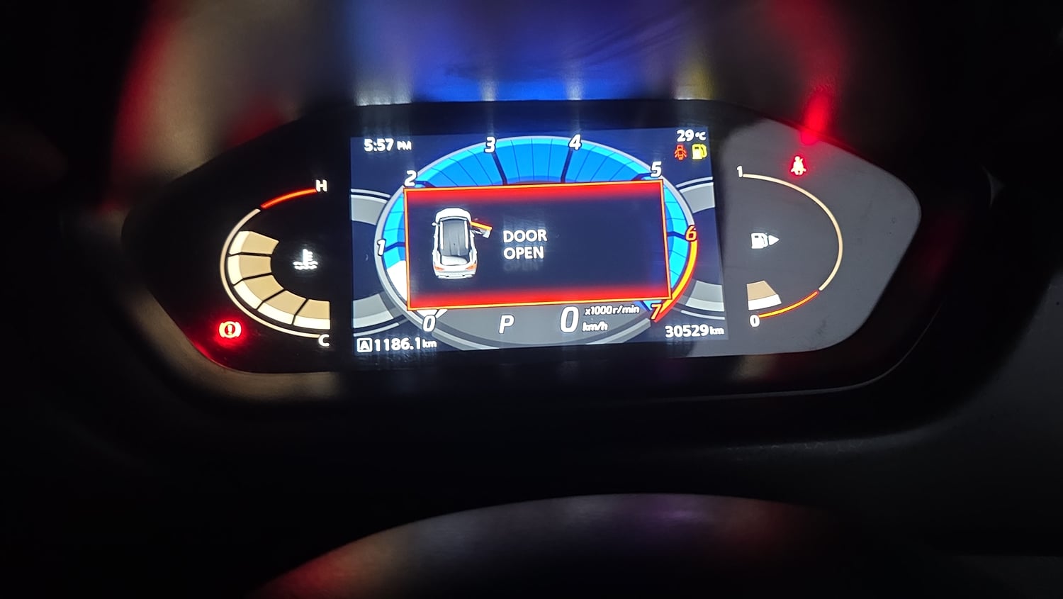 Used 2022 Nissan Magnite XV Premium Turbo CVT Petrol Automatic interior CLUSTERMETER VIEW