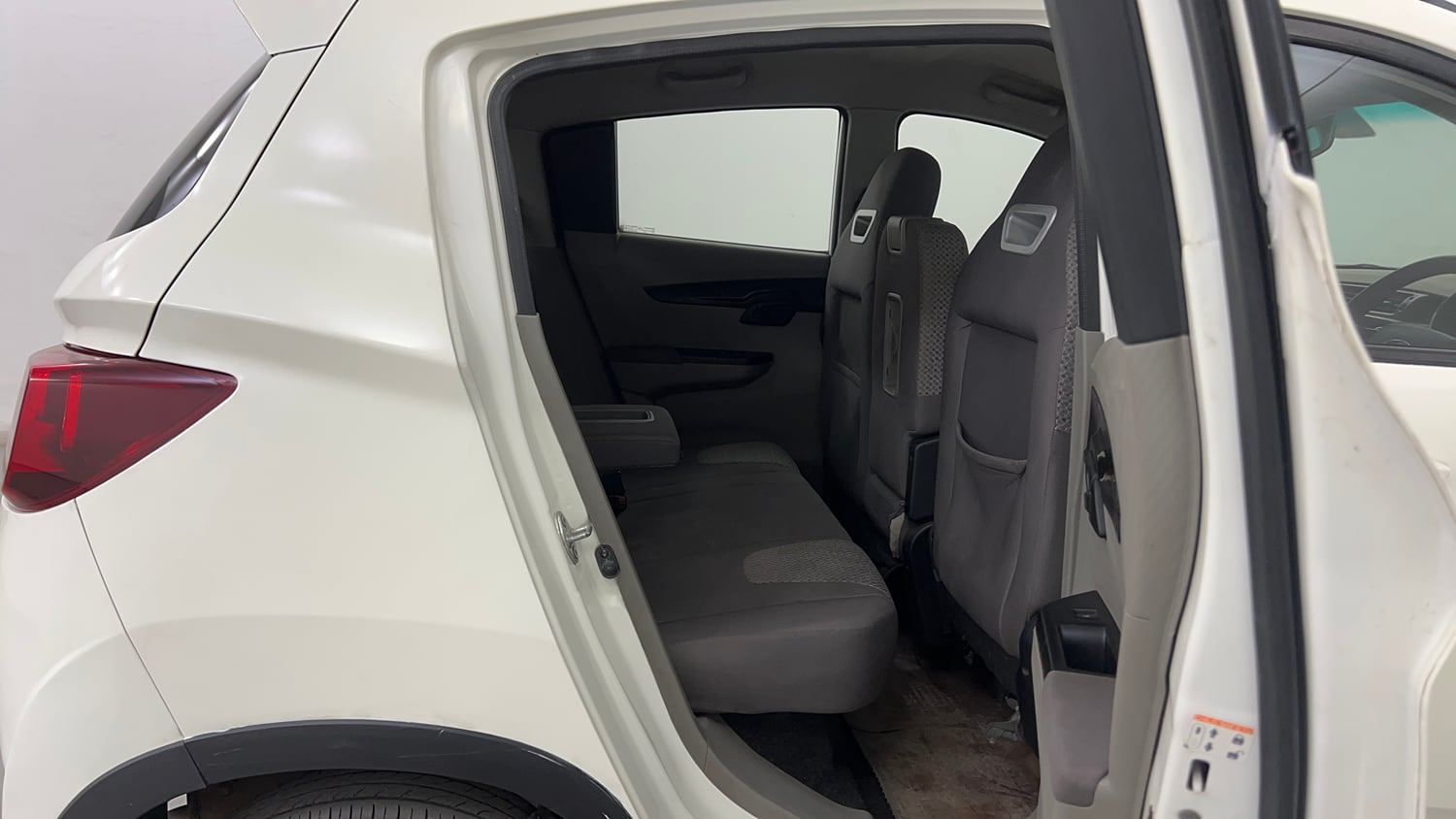 Used 2017 Mahindra KUV100 K6 D 6 STR Diesel Manual interior RIGHT SIDE REAR DOOR CABIN VIEW