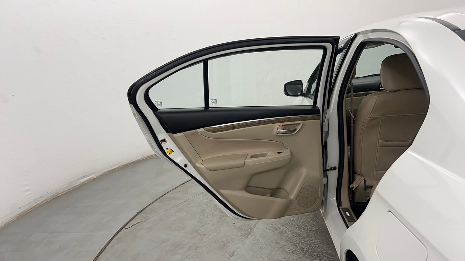 Used 2022 Maruti Suzuki Ciaz Zeta 1.5 Petrol Manual interior LEFT REAR DOOR OPEN VIEW