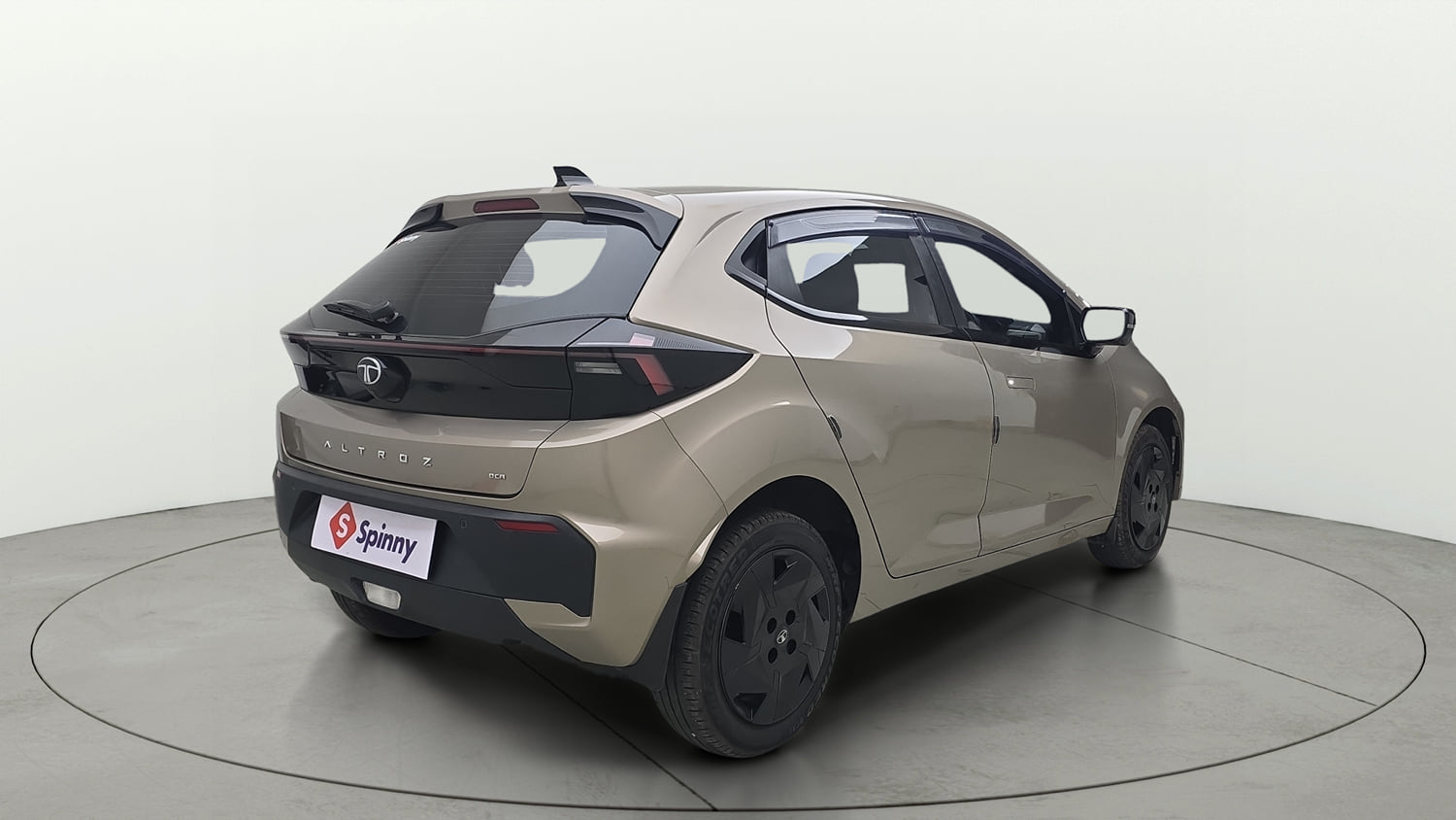 Used 2025 Tata Altroz Creative S Petrol 6DCT Petrol Automatic exterior RIGHT REAR CORNER VIEW