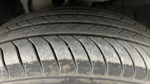 Used 2026 Tata Nexon Creative 1.2 iCNG 6MT Cng Manual tyres RIGHT FRONT TYRE TREAD VIEW