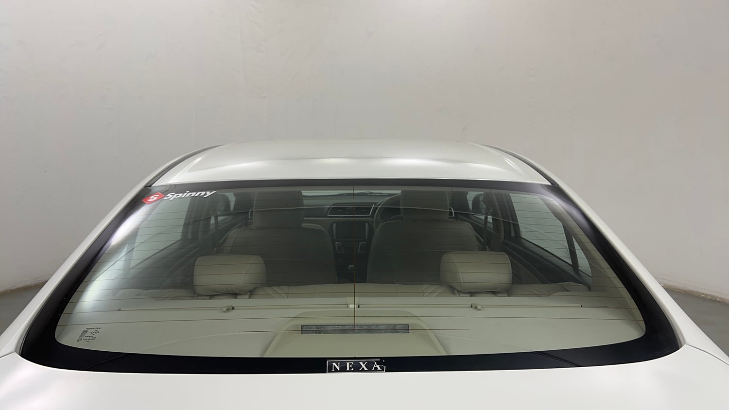 Used 2022 Maruti Suzuki Ciaz Zeta 1.5 Petrol Manual exterior BACK WINDSHIELD VIEW