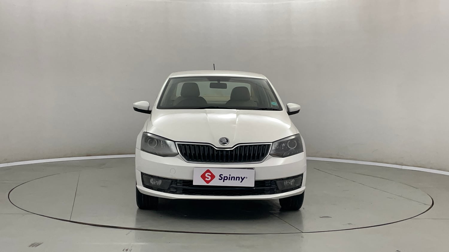 Used 2019 Skoda Rapid Ambition 1.6 MPI AT Petrol Automatic exterior FRONT VIEW